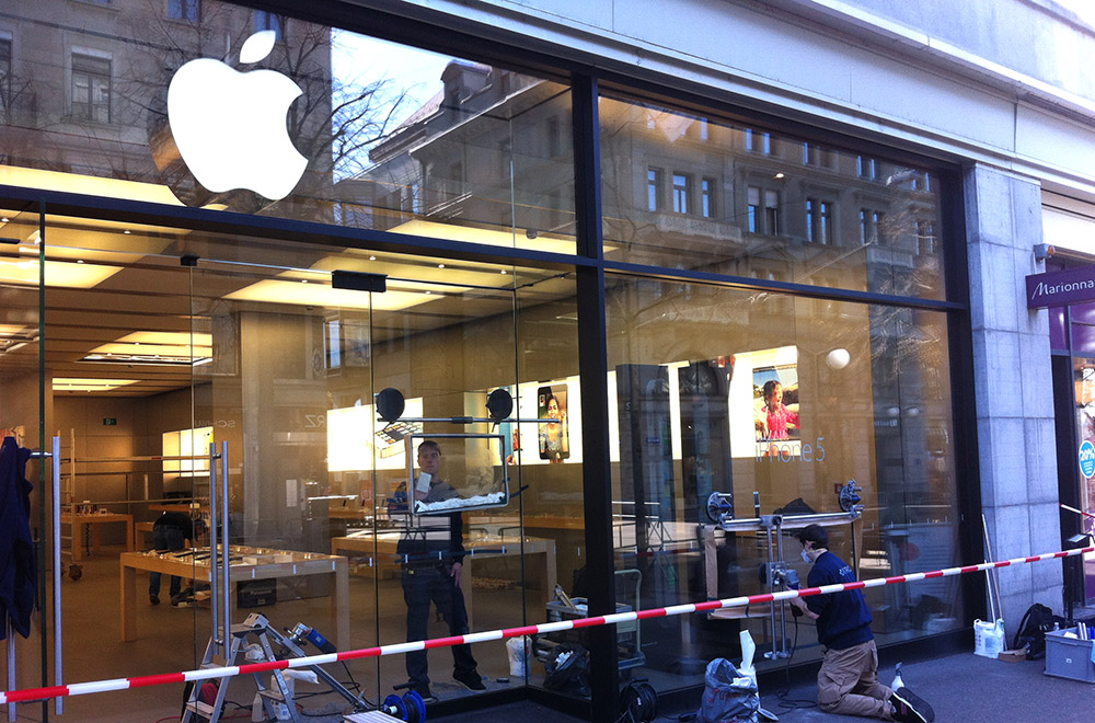 vetrox, surfaces vitrées, laitances sur verre, polir de fines rayures, enlever de fines rayures, enlever des rayures, égratignures