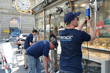 VETROX - Glasoberflächen-Technologien vetrox, glaskratzer entfernen, glasreparatur, verkratztes glas, glasschutz, esg, vsg, isolierglas, glasoberfläche, float, brandschutzglas